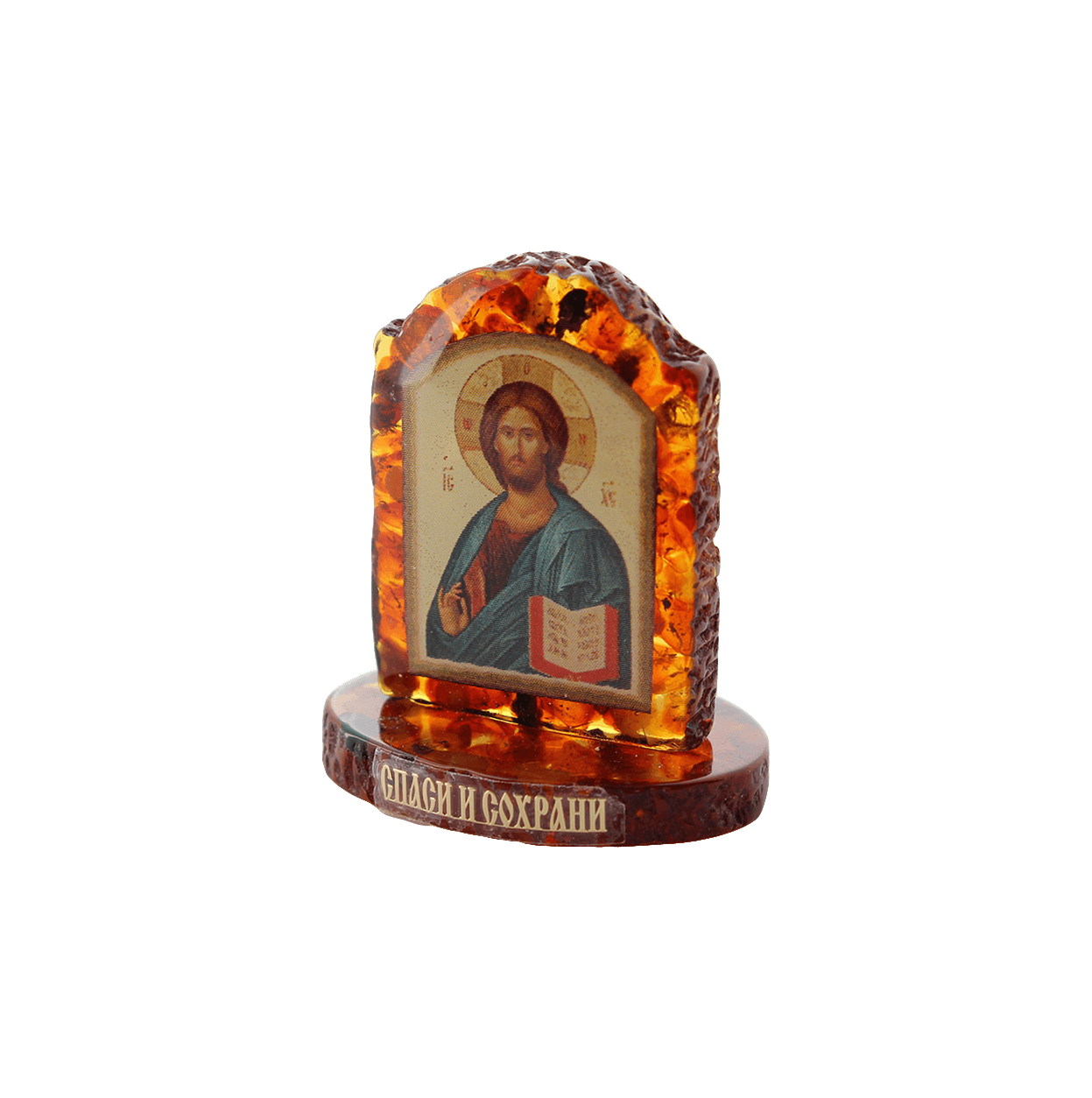 Иконка на подставке. Господь Вседержитель. Иконка на подставке. Господь Вседержитель.
